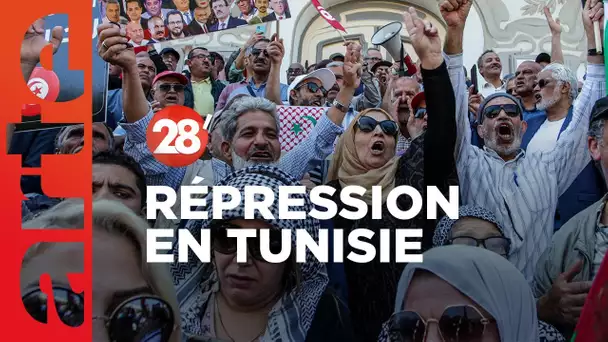 Répression en Tunisie : que reste-t-il de la Révolution tunisienne ? - 28 Minutes - ARTE