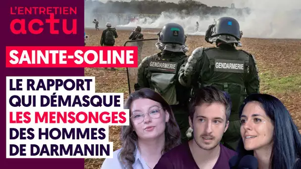 SAINTE-SOLINE : LE RAPPORT QUI DÉMASQUE LES MENSONGES DES HOMMES DE DARMANIN