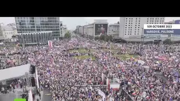 🇵🇱 Pologne : l'opposition manifeste en masse à Varsovie