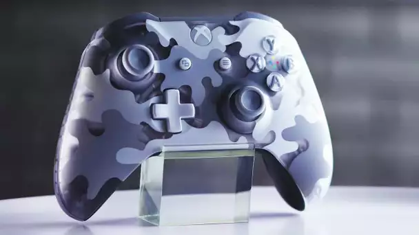 Xbox ARCTIC CAMO - Nouvelle Manette Collector UNBOXING (2020)