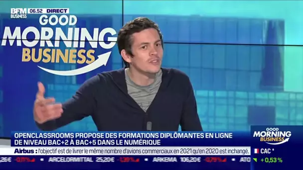 Pierre Dubuc (OpenClassrooms) : OpenClassrooms lève 70 millions d'euros