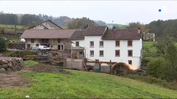Un moulin des Vosges saônoises renaît après 40 ans d'inactivité