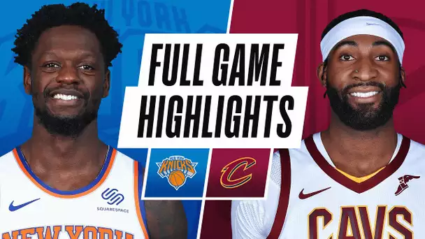 KNICKS at CAVALIERS | FULL GAME HIGHLIGHTS | December 29, 2020