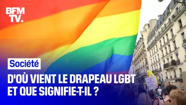 Gay Pride: d'où vient le drapeau arc-en-ciel et que signifient ses couleurs ?