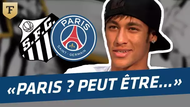 Neymar en 2012 : "Ce serait un grand honneur de jouer à Paris"