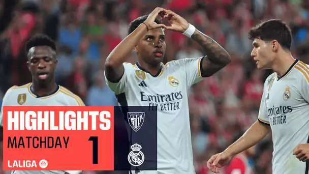 Resumen de Athletic Club vs Real Madrid (0-2)