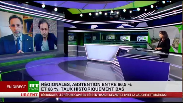 Régionales : «Cette abstention massive, c’est un acte politique», pour Nicolas Vidal