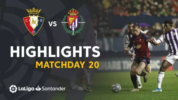 Highlights CA Osasuna vs Real Valladolid (0-0)