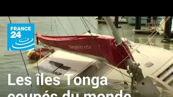 Les îles Tonga sans internet après l'éruption et le tsunami • FRANCE 24