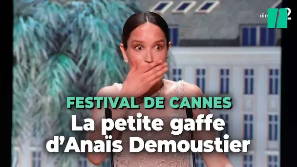 Festival de Cannes : Anaïs Demoustier gaffe (presque) comme Spike Lee en 2021