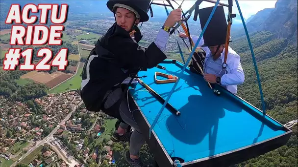 Du Billard en parapente ! Saut de barrage en moto ! Rapper à 240km/h ! Session parkour historique !