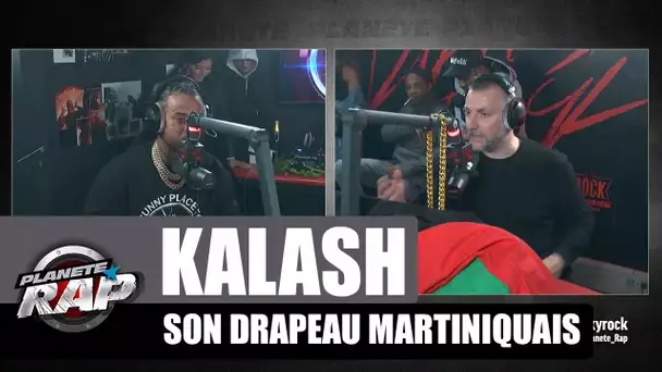 Kalash nous parle de son drapeau martiniquais #PlanèteRap