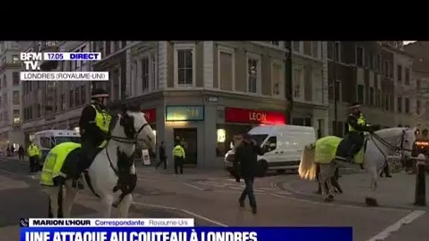 Attaque au couteau à Londres, plusieurs blessés