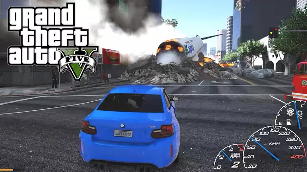 NOUVELLE MAP SUR GTA 5 !? STUNT SUR UN CRASH D&#039;AVION !