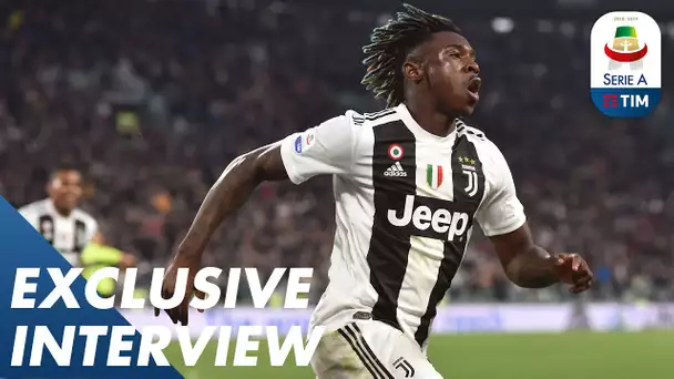 Juventus and Italy Wonderkid | Moise Kean | Exclusive Interview | Serie A
