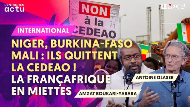 NIGER, MALI ET BURKINA FASO QUITTENT LA CEDEAO : LA FRANÇAFRIQUE EN MIETTES