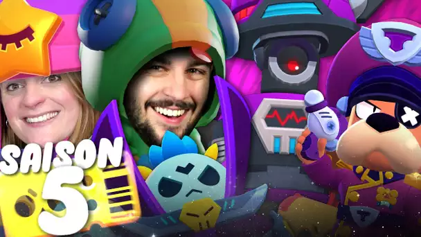 ON ACHETE LE BRAWL PASS DE LA NOUVELLE SAISON 5 FORCE STARR SUR BRAWL STARS !