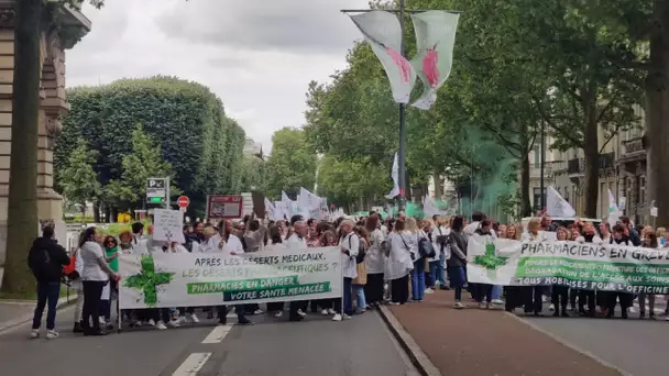 Grève des pharmaciens : à Lille, la profession se mobilise pour alerter sur les «déserts pharmace…