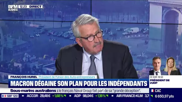 François Hurel (Union des Auto-entrepreneurs): Macron dégaine son plan pour les indépendants