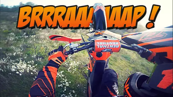 Le Retour de l'ENDURO avec Nico ! KTM 125 SX