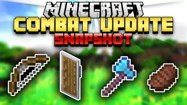 Minecraft Combat Update - Retour du spam clic et changement majeur pomme d'or