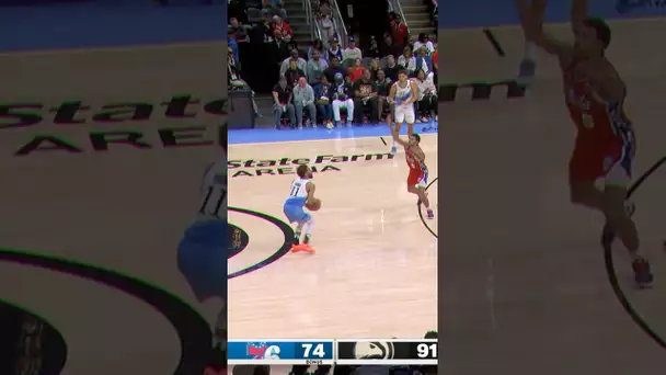 Trae pulling from the logo so effortlessly 😴