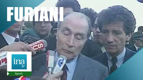 François Mitterrand rencontre les blessés de la castrophe de Furiani - Archive INA