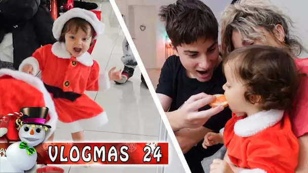 VLOGMAS 24 : PREMIER VRAI RÉVEILLON DE NOËL POUR JESSY ! 🥳