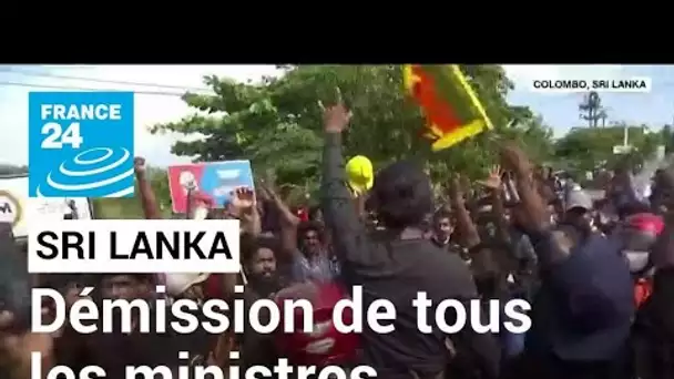 Sri Lanka : violentes manifestations, démission de tous les ministres • FRANCE 24