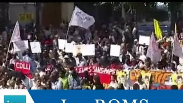 Manifestations pour l'arrêt des explusions des Roms - Archive vidéo INA