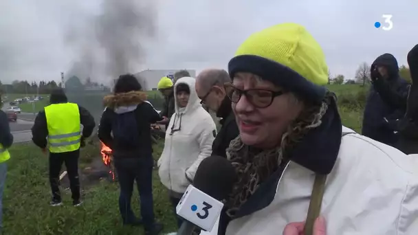 Petit anniversaire des Gilets Jaunes à Limoges