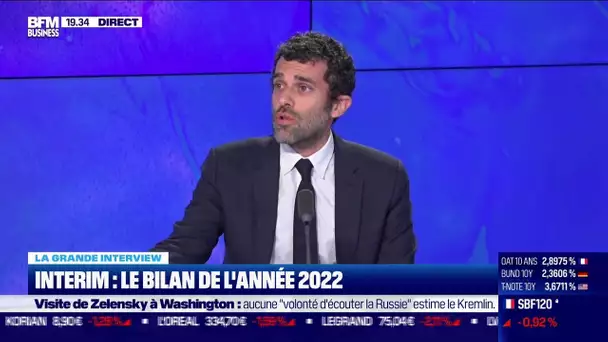 Intérim; quel est le bilan de l'année 2022?