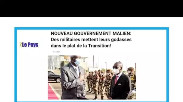 Mali : "Les militaires mettent leurs godillots dans le plat de la transition"