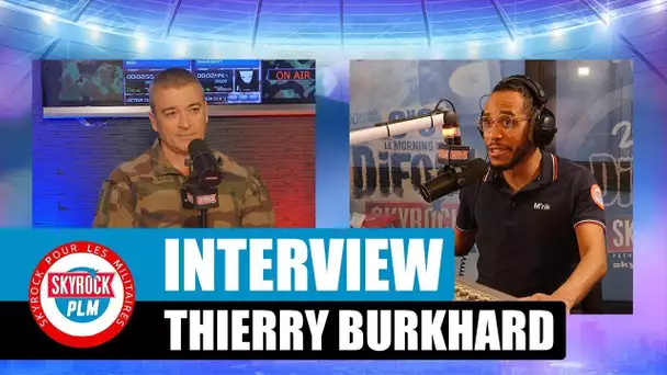 Interview du chef d'Etat-major de l'armée de Terre Thierry BURKHARD #SkyrockPLM