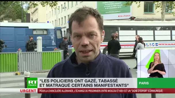 Acte 43 des Gilets jaunes à Paris : «La police a gazé, la police a tabassé»