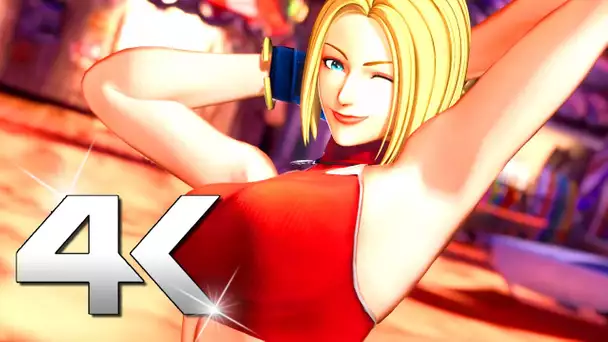 KOF XV (The King of Fighters 15) : BLUE-MARY Gameplay Trailer (4K)