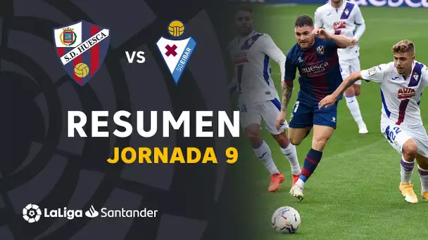 Resumen de SD Huesca vs SD Eibar (1-1)