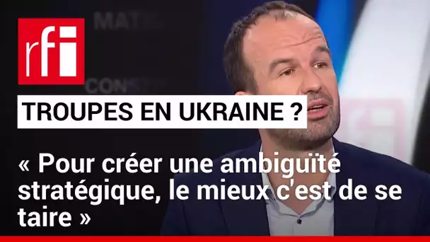 Propos de Macron sur l'envoi de troupes en Ukraine: «Des propos irresponsables» pour Manuel Bompard
