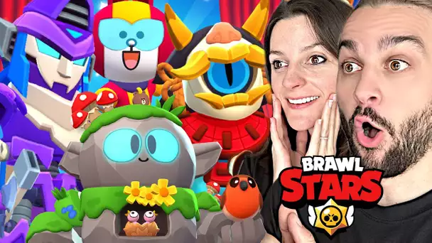 DEFILÉ DE SKIN SUR BRAWL STARS #2 ! CASIER SKIN BRAWL STARS