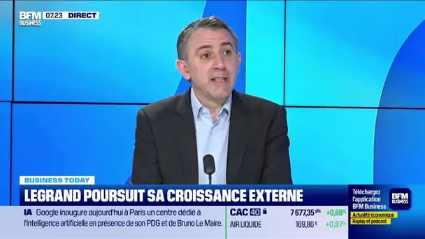Benoît Coquart (Legrand) : Legrand réalise une marge record en 2023