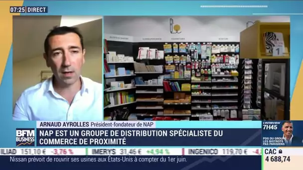 Arnaud Ayrolles (NAP): NAP constitue le premier réseau d'enseignes hors alimentaires en France