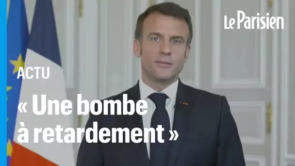 Pollution plastique : Macron appelle à « mettre fin à un modèle de production insoutenable »