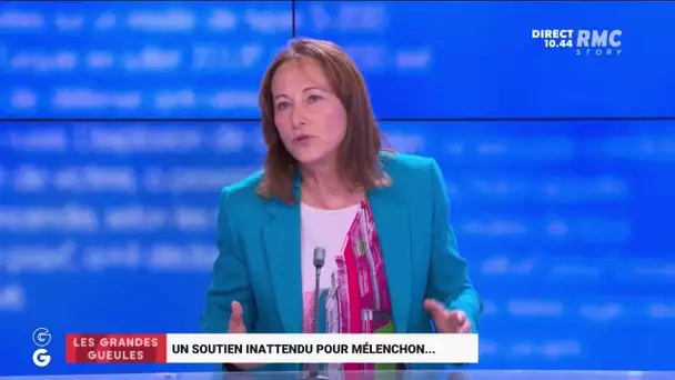 Ségolène Royal estime que le "vote utile" à gauche est Jean-Luc Mélenchon: trahison?