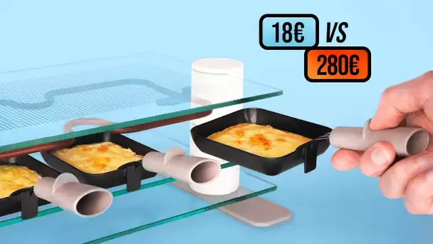 L'appareil à raclette le plus cher est-il vraiment le plus efficace ?