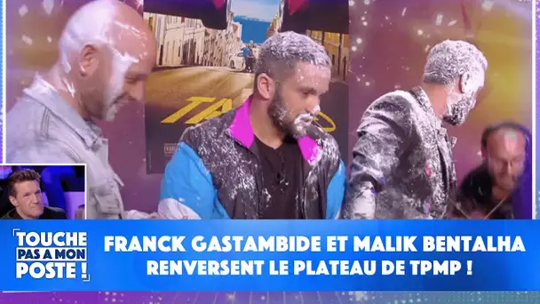 Quand Franck Gastambide et Malik Bentalha renversent le plateau de TPMP !