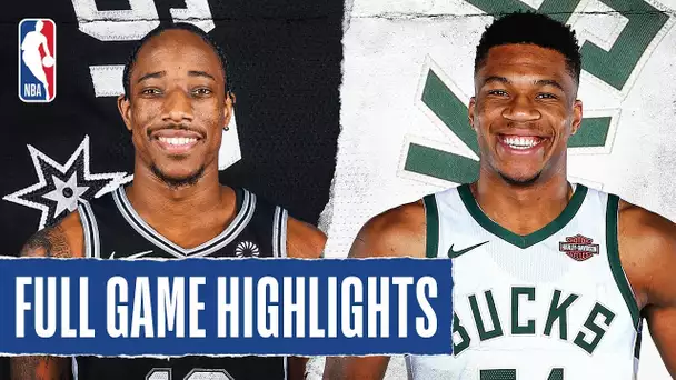 SPURS at BUCKS | FULL GAME HIGHLIGHTS | January 4, 2020