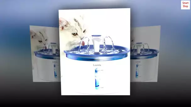Loomla Cat Water Fountain, 85oz/2.5L Pet Water Fountain Indoor