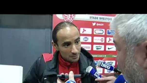 Interview de Bruno Grougi Milieu de terrain du Stade Brestois