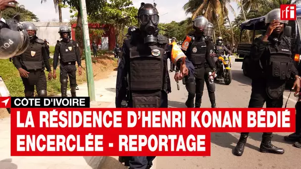 #CôtedIvoire : la résidence d'Henri Konan Bédié encerclée - Reportage
