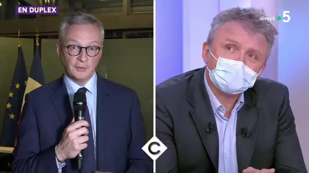 Le Pr Éric Maury interpelle le Ministre de l’économie - C à Vous - 18/03/2020